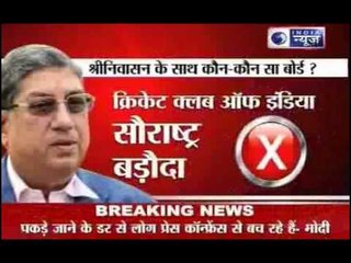 Cricket associations don't support N Srinivasan