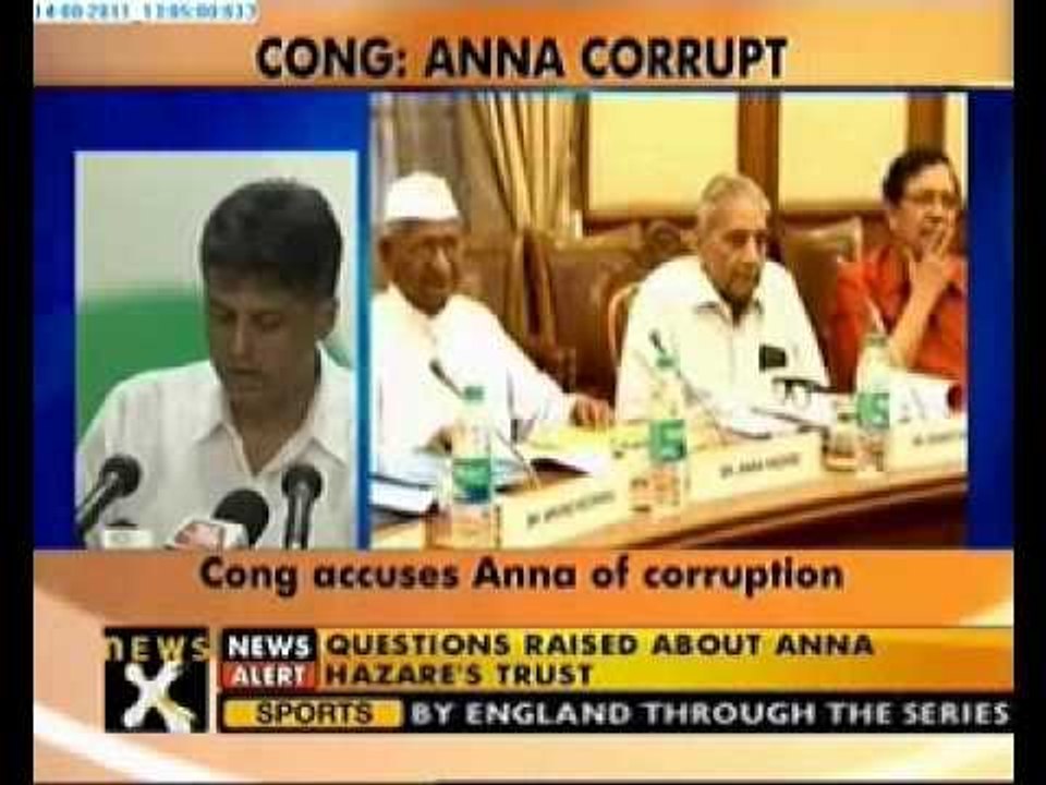 Congress slams Team Anna