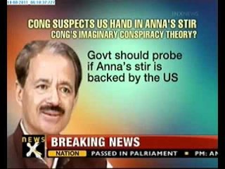 Congress suspect US hand behind Anna's stir