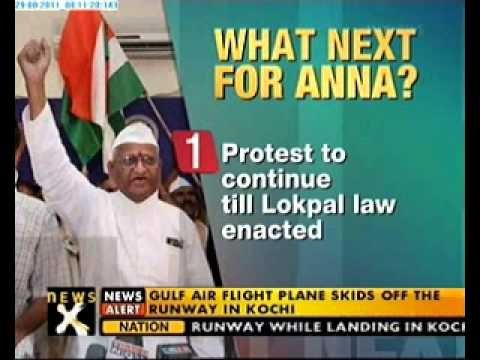 Team Anna to protest until Jan Lokpal Bill is passed
