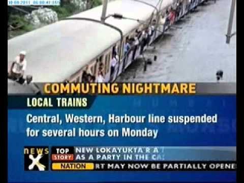 Heavy rain inundates Mumbai; 1 dead