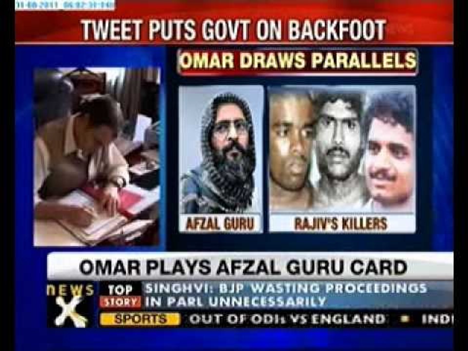 CM Omar questions clemency to Rajiv's killers