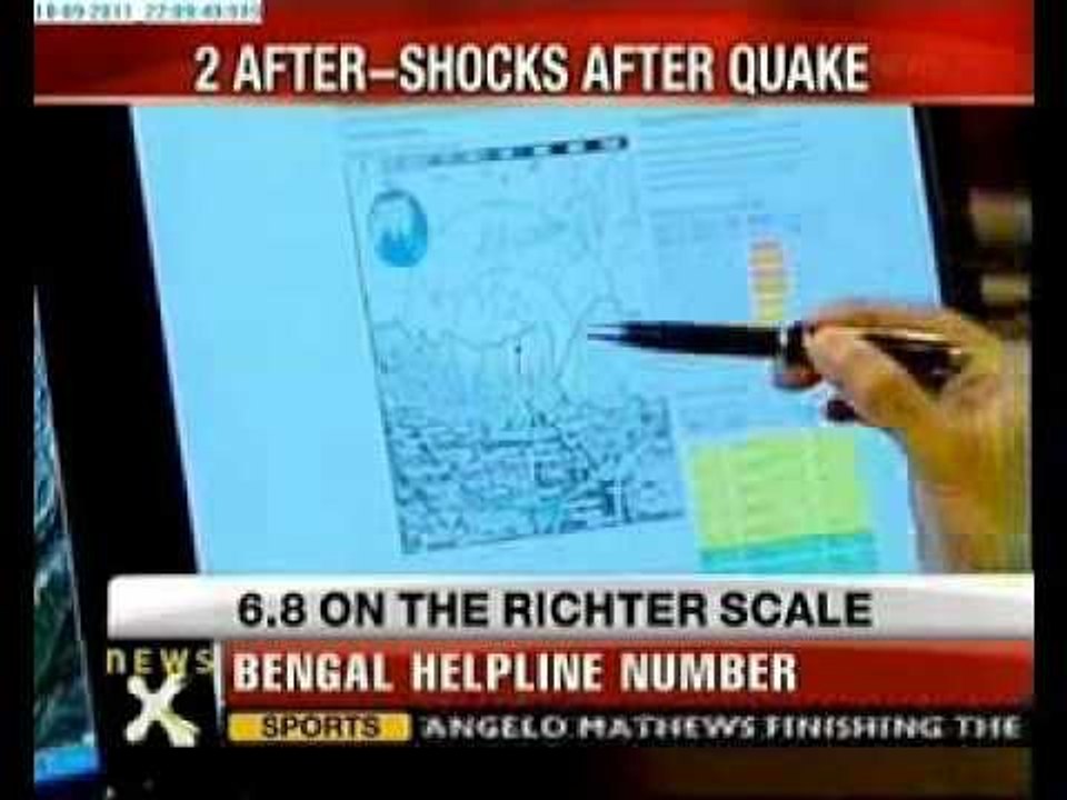 Severe earthquake rocks Sikkim, 11 killed