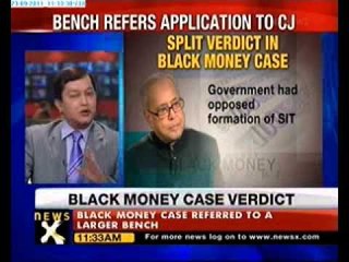 Black money probe: SC split on appointment of SIT