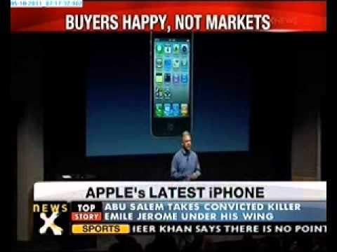 Apple Iphone 4S launched with features Siri, iCloud