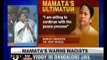 Mamata warns Maoists to end violence