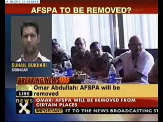 AFSPA will be removed in J&K: Omar Abdullah