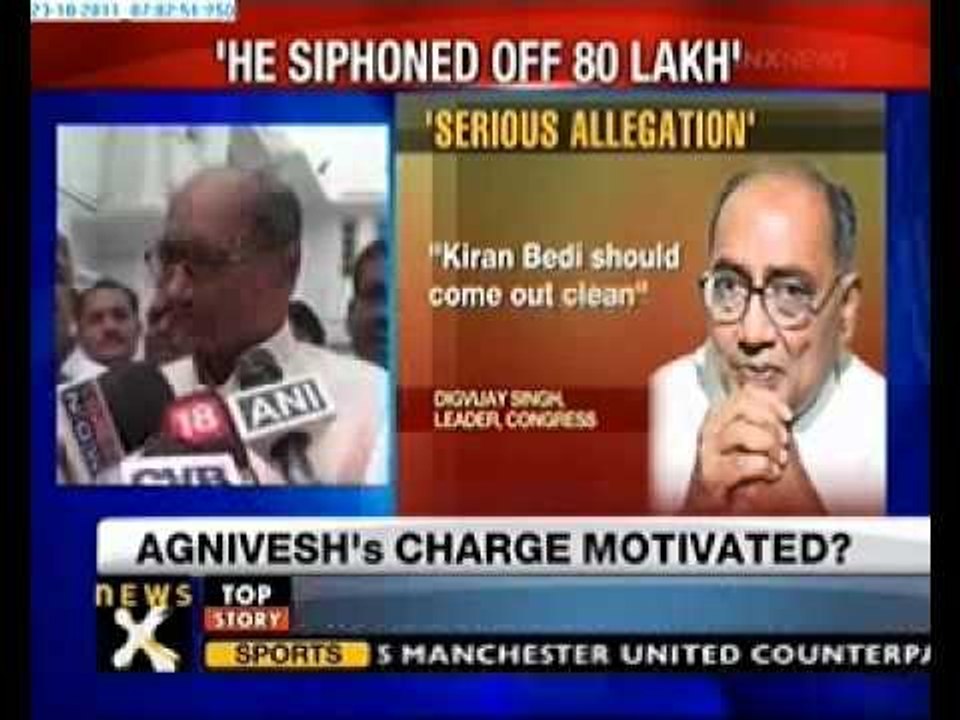 Kejriwal siphoned off 80 lakh : Swami Agnivesh