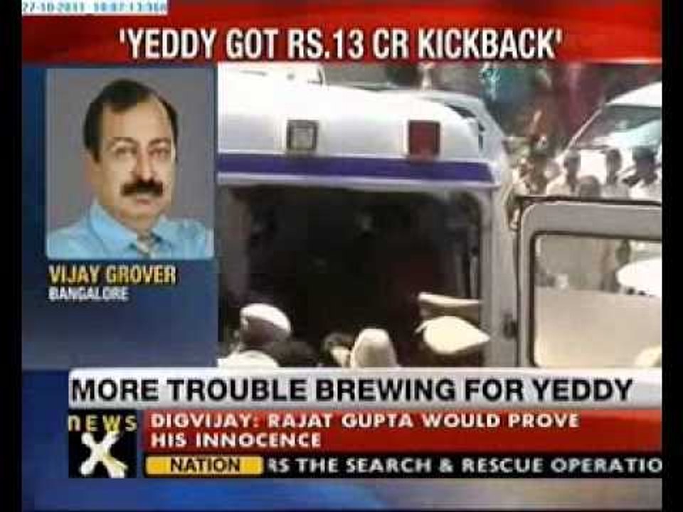 More corruption cases filed against Yeddyurappa