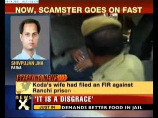 Ex-Jharkhand CM Koda goes on fast