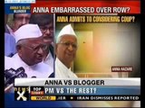 Anna sacks his blogger Raju Parulekar