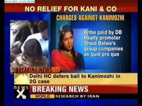 2G scam: Kanimozhi bail plea deferred, to stay in jail
