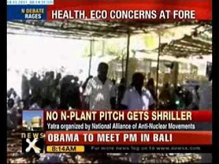 Kudankulam N-plant row: Anti-Nuke yatra set to begin today