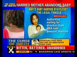 American surrogate mother abandons kid; cops intervene