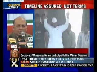 Lokpal Bill will be brought in winter session: PMO writes to Anna