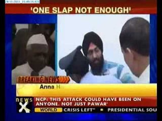 Just one slap, asks Anna Hazare