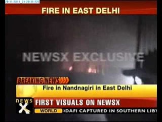 Fire breaks out in East Delhi; 7 dead, several injured