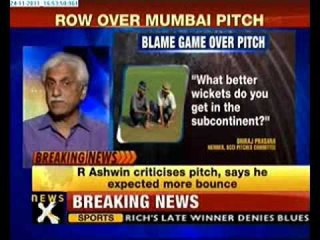 Indian bowlers criticize batsman-friendly Mumbai pitch
