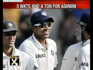 Mumbai Test: Ashwin scores maiden century at Wankhede