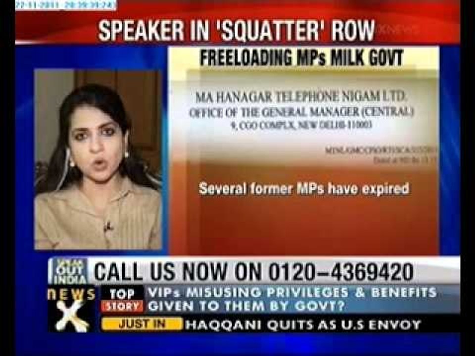 Speak out India: MPs refuse to pay phone bills