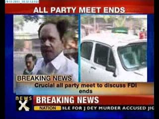 All party meet on FDI fails to reach consensus