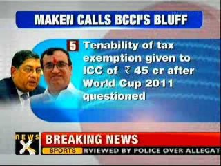 Maken takes on BCCI in Parliament