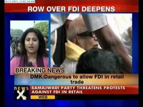 DMK asks govt to withdraw FDI in retail trade