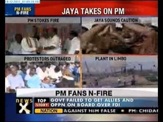 Jaya, PM face off over Kudankulam N-plant