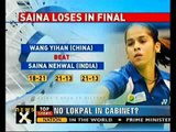 Saina loses in World Super Series final