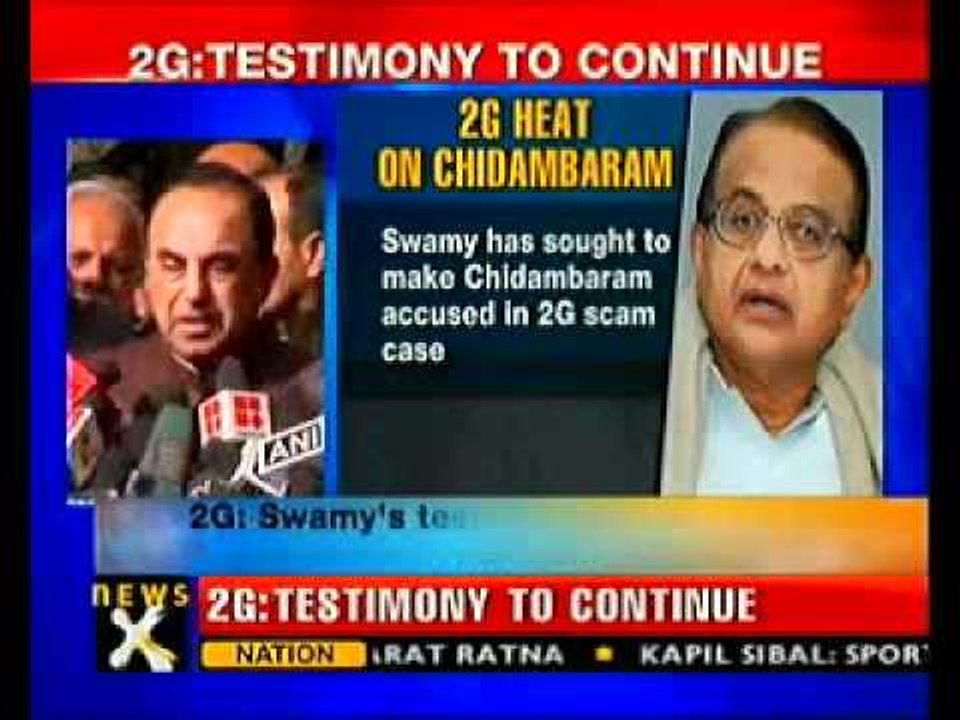 Swamy deposes as witness in 2G case