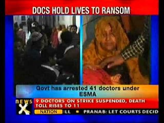 Rajasthan govt suspends nine doctors on strike