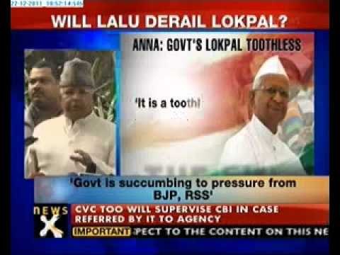 Reservation key issue in Lokpal Lalu Yadav