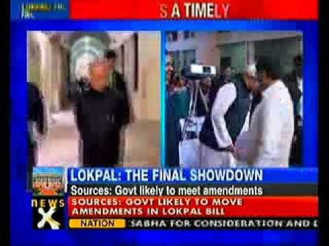 Lokpal bill: Pranab meets key ministers to discuss amendments
