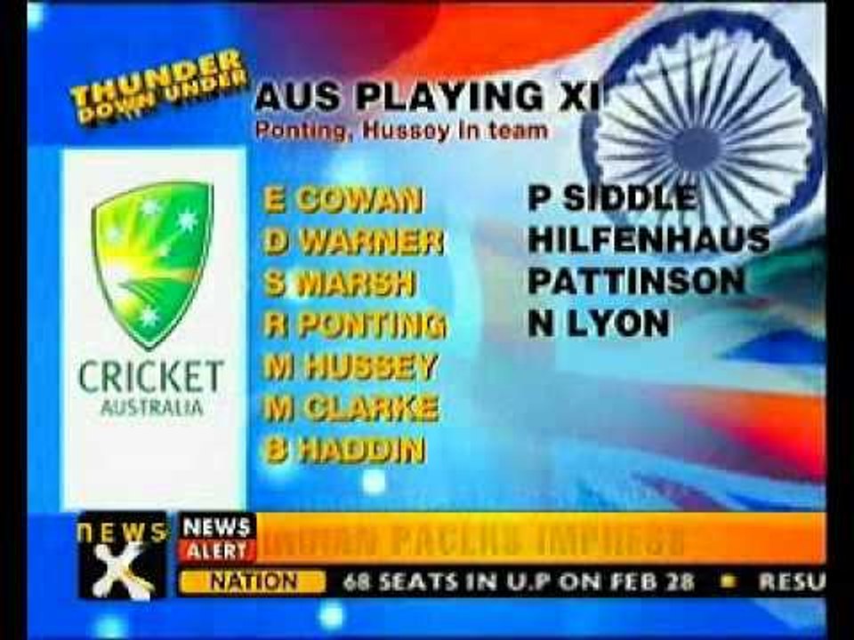 Melbourne Test: Rain disrupts play; Oz 68 for t...