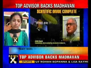 Madhavan Nair thrown out like garbage: CNR Rao