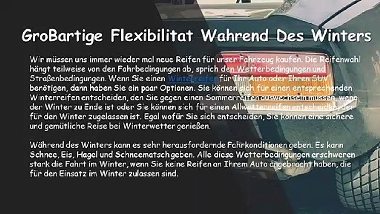 GroBartige Flexibilitat Wahrend Des Winters