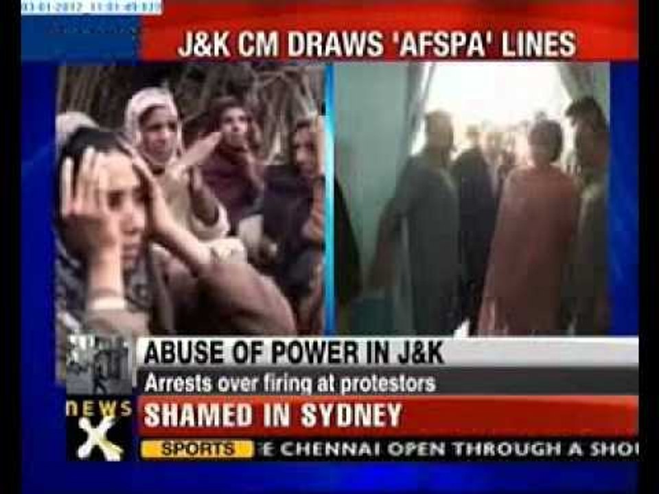 No protection under AFSPA for CISF Omar Abdullah