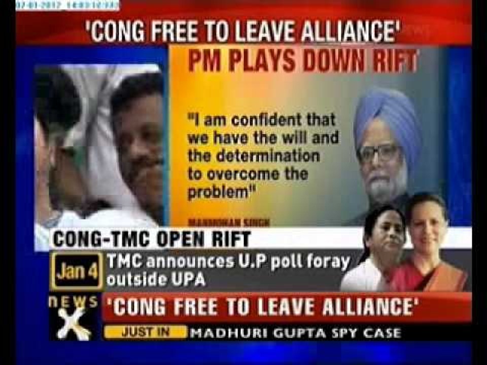 Congress can leave alliance Mamata