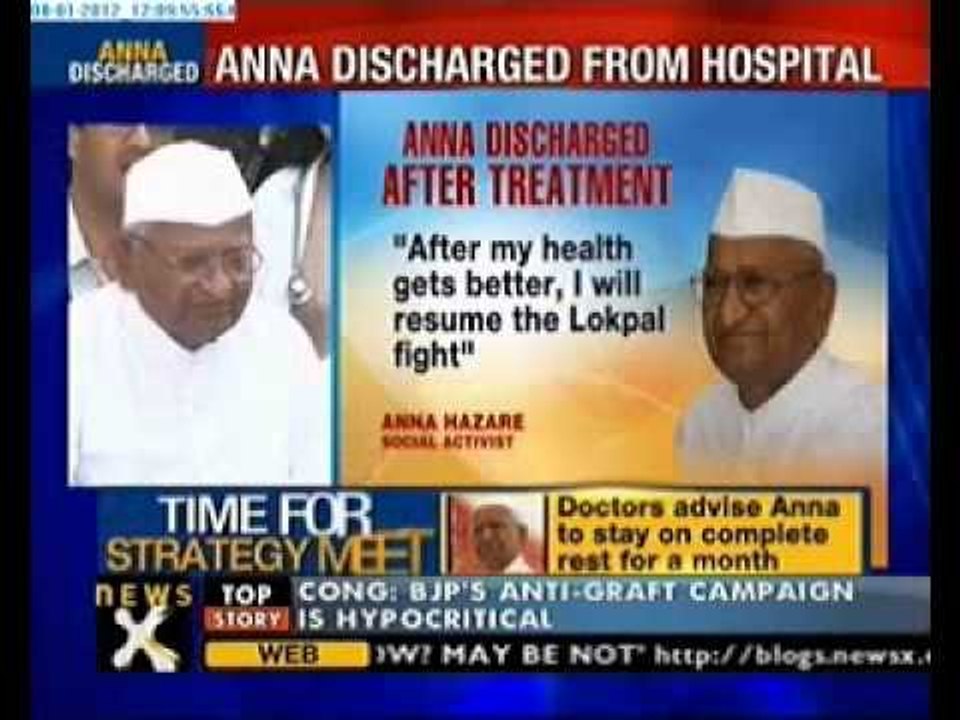 Fight will continue against graft: Anna