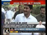 Jaganmohan Reddy to fast for Telangana farmers