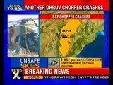 BSF helicopter crashes in Raipur, 3 injured