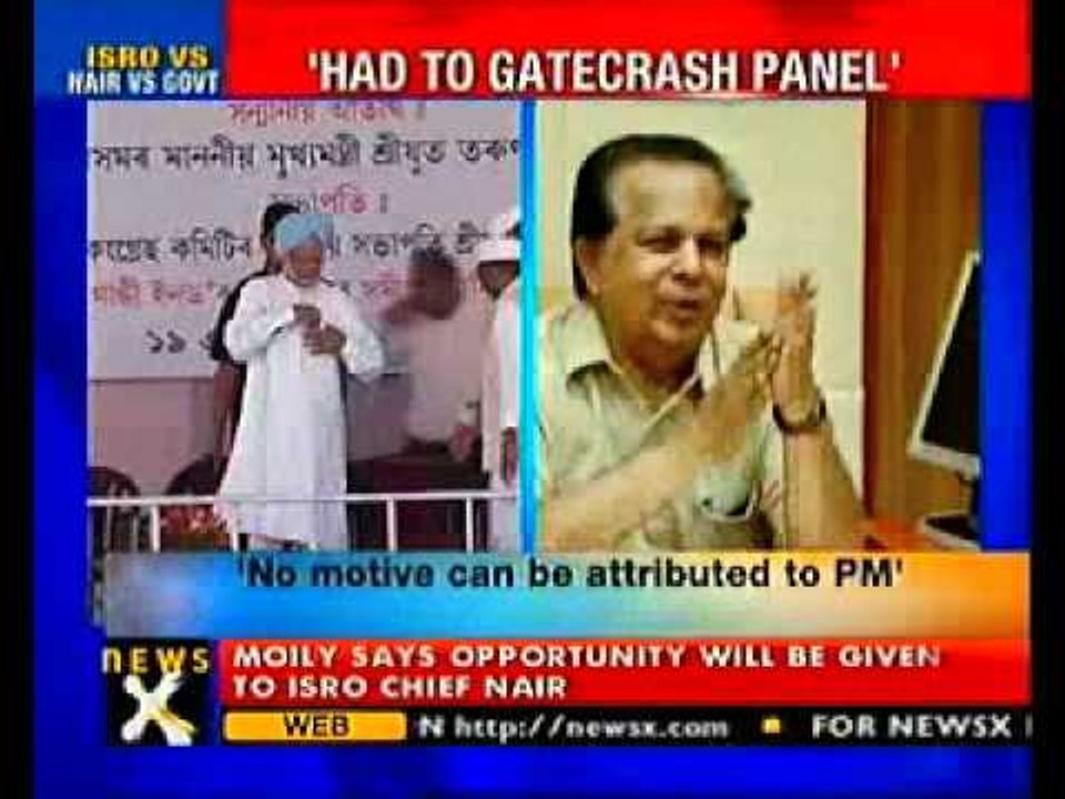 Nobody can claim corruption in Antrix-Devas deal: Moily- NewsX