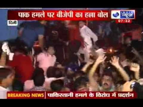 India vs Pakistan army: BJP protesters stopped en route to Defence Minister's home