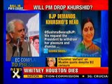 UP polls: Khurshid, EC fight reaches PM's door-NewsX