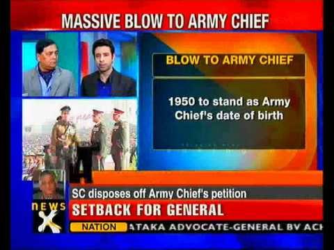 SC upholds govt's view over Army chief age-NewsX
