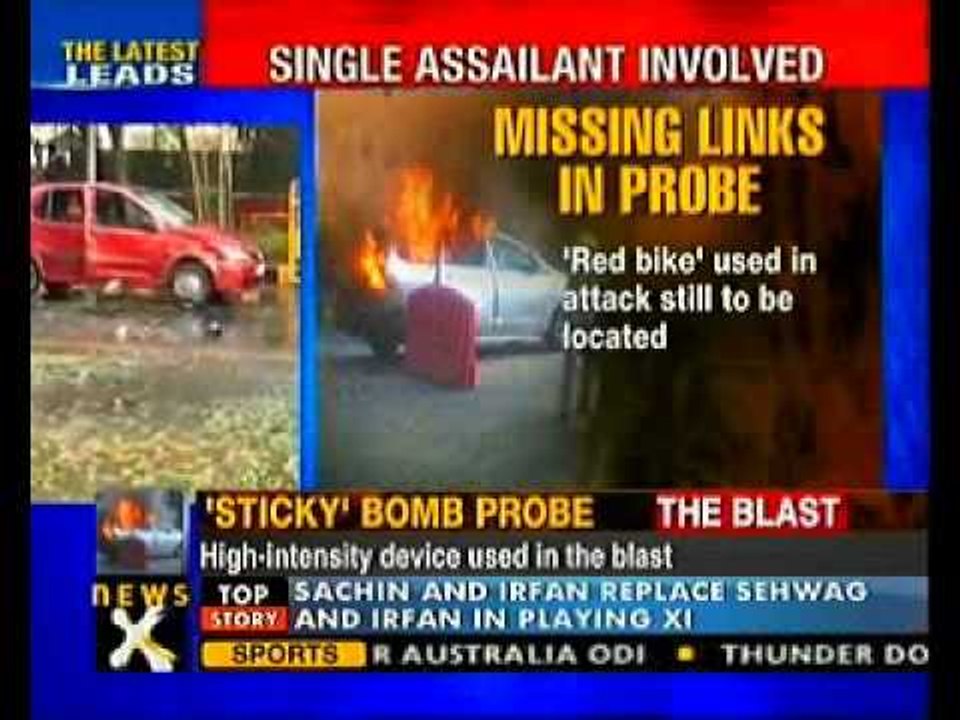 Israeli embassy car blast: Cops probing CCTV footage-NewsX