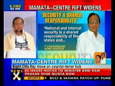 NCTC row: Mamata snubs Chidambaram, skips NSG hub inauguration-NewsX