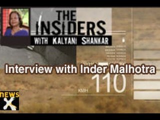 The Insiders: Interview with Inder Malhotra - NewsX