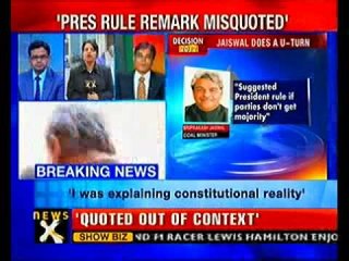 I was misquoted: Sriprakash Jaiswal- NewsX
