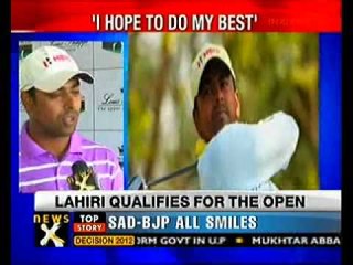 I am excited to play in British open: Anirban Lahiri-NewsX